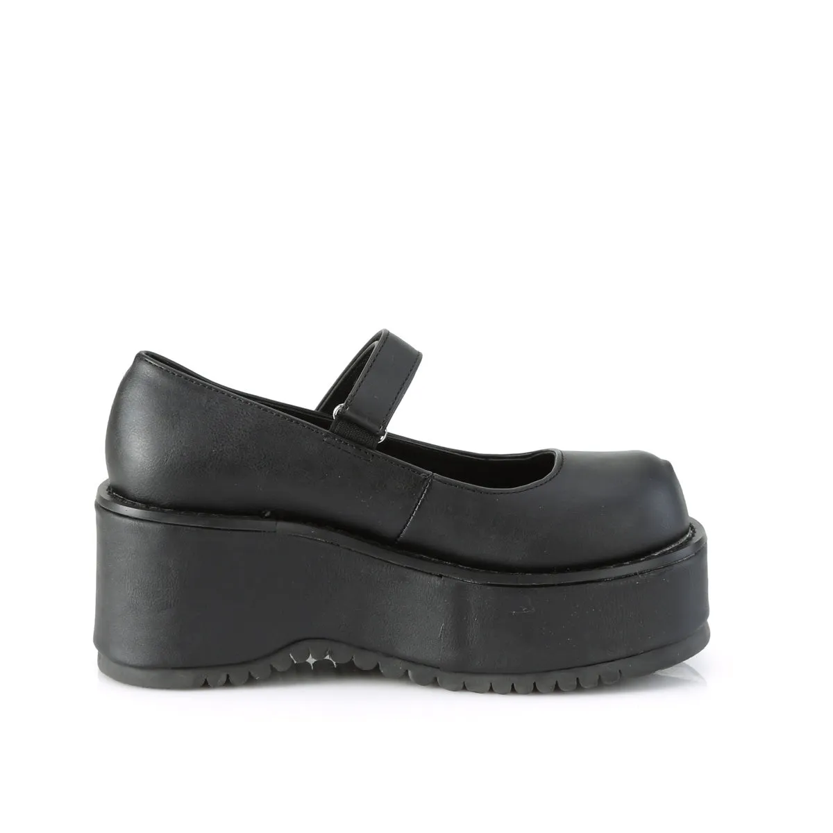 3 Inch Platform DOLLIE-01 Black Pu