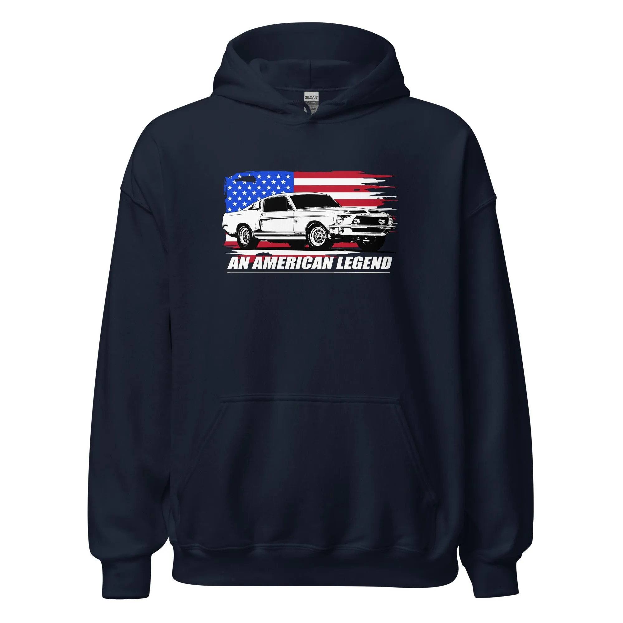 68 Mustang GT500 Hoodie Sweatshirt