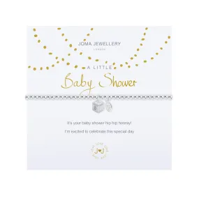 A Little 'Baby Shower' Bracelet | Silver Plated