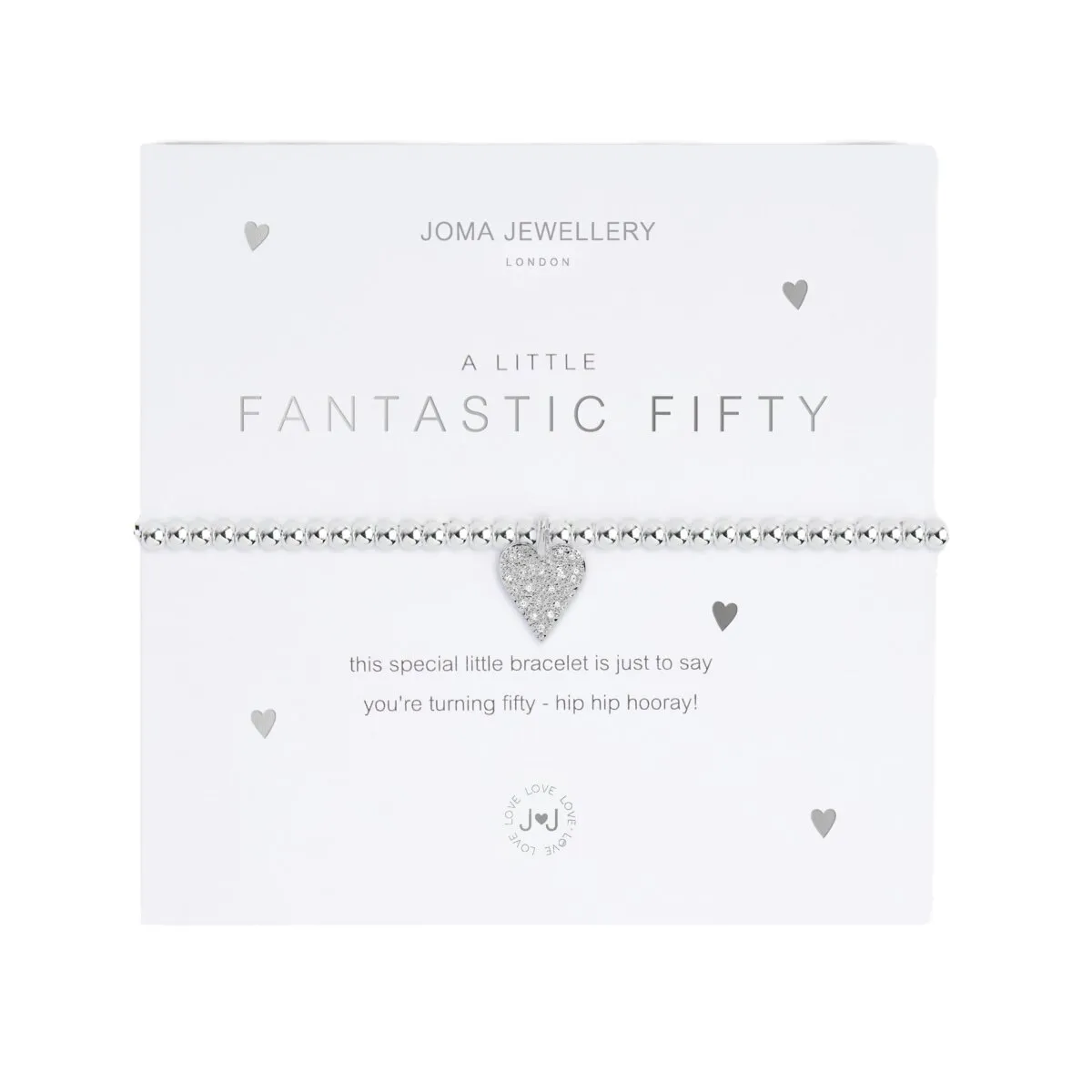 A Little 'Fantastic Fifty' Bracelet | Silver Plated