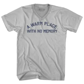 A Warm Place With No Memory Adult Tri-Blend V-neck T-shirt