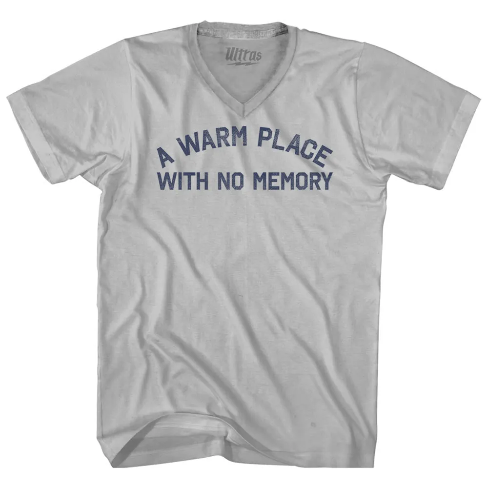 A Warm Place With No Memory Adult Tri-Blend V-neck T-shirt