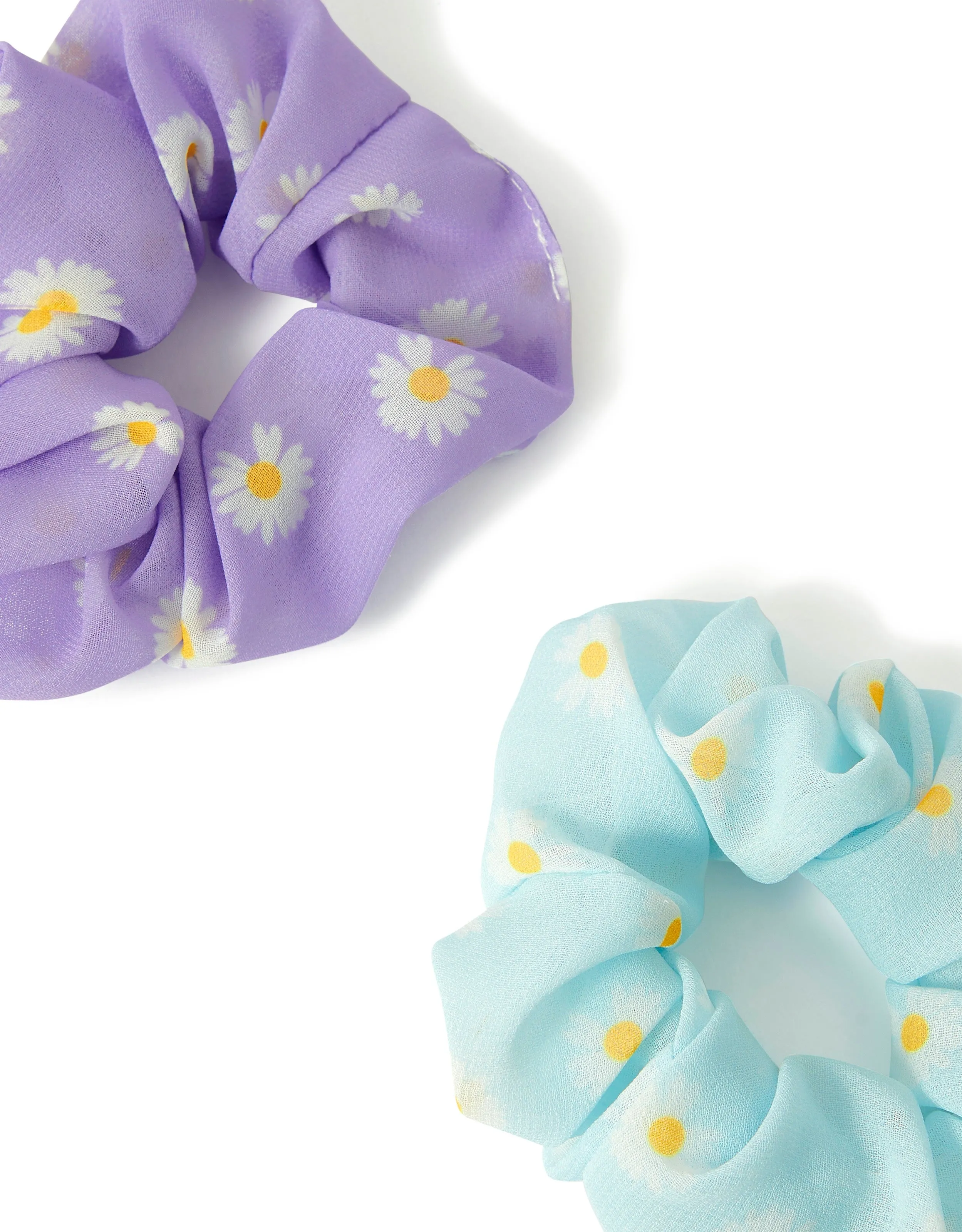 Accessorize Girl Pack Of 2 Daisy Scrunchies