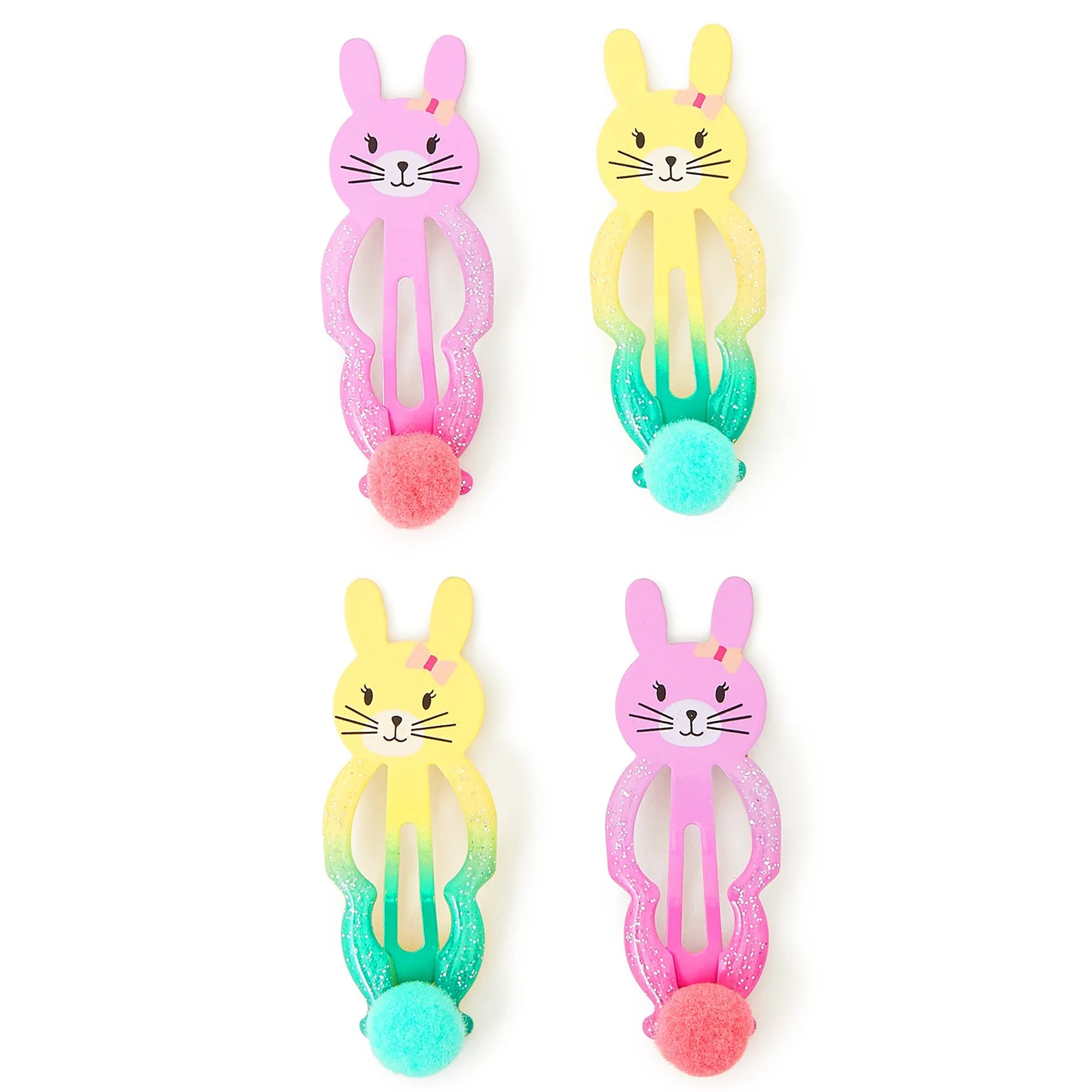 Accessorize London Girl's Bunny Clic Clacs