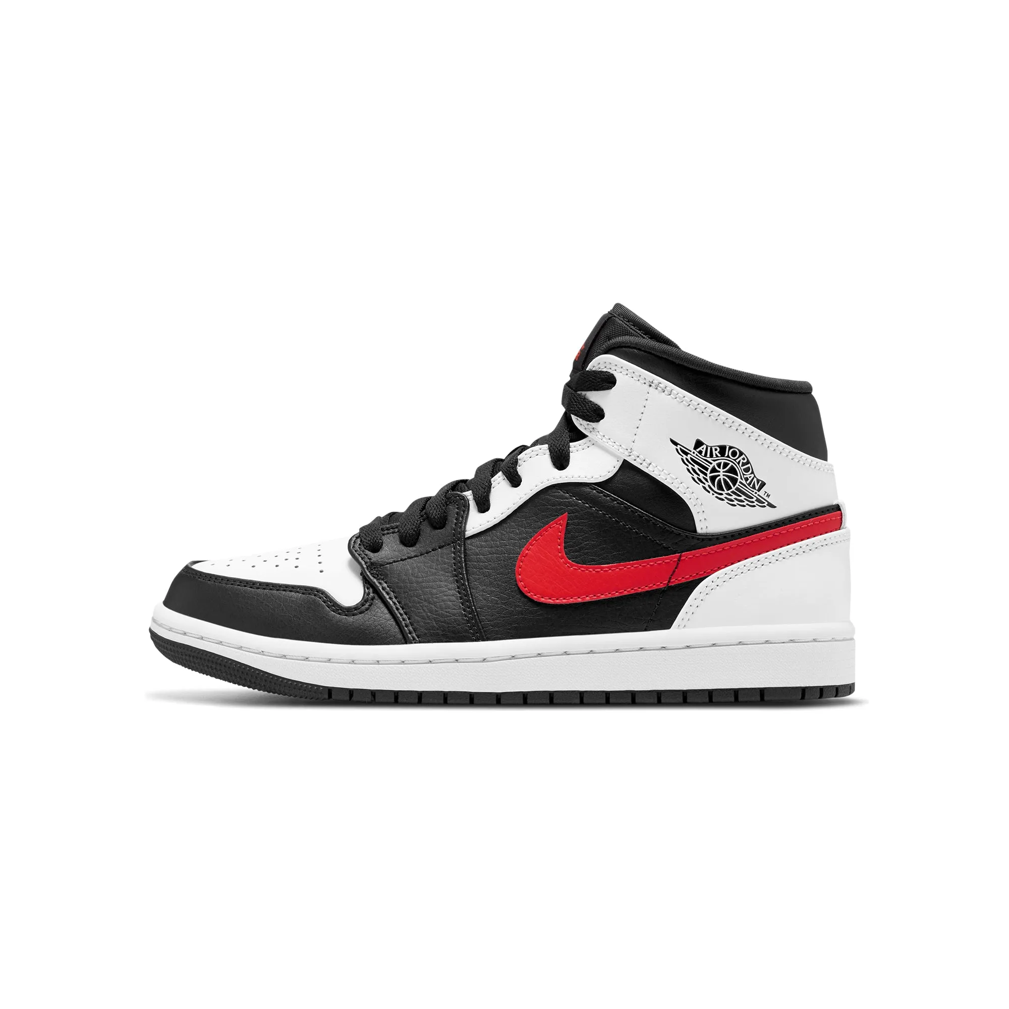 Air Jordan 1 Mens Mid 'Chile Red' Shoes