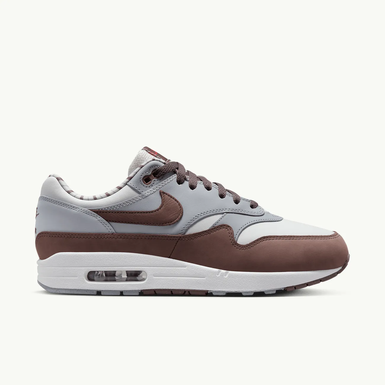 AIR MAX 1 PRM SUMMIT WHITE PLUM ECLIPSE WOLF GREY