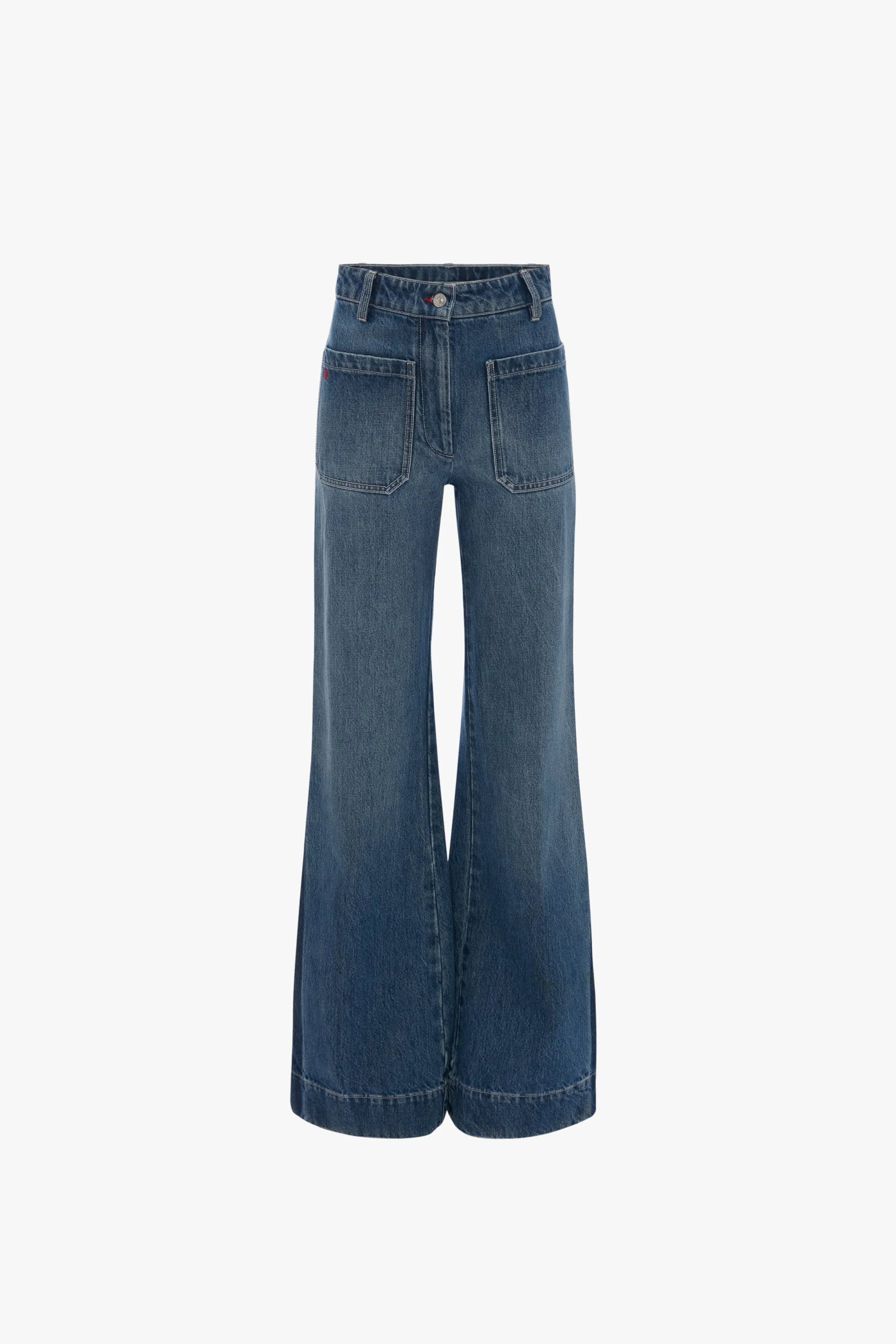 Alina High Waisted Jean In Shadow Wash