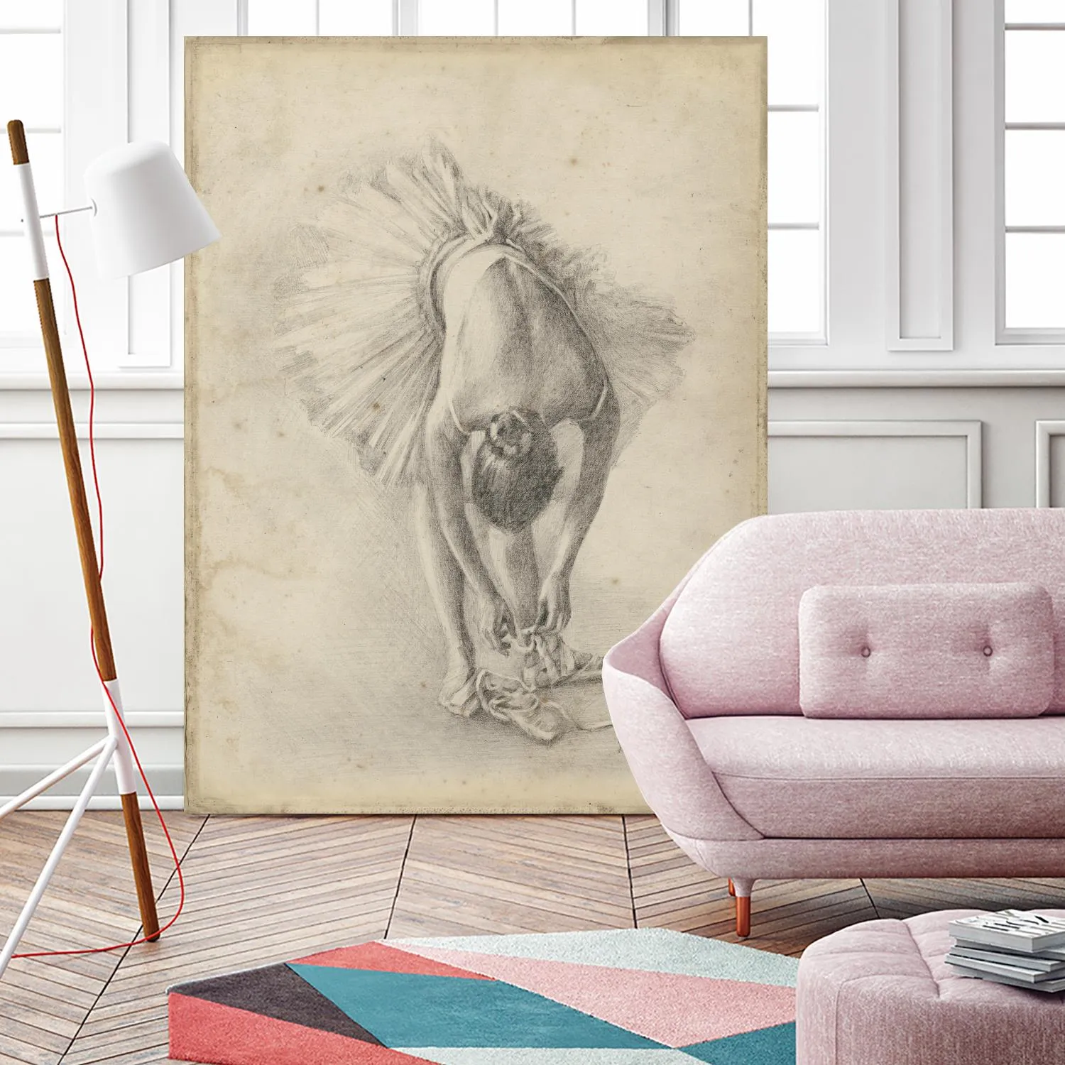 Antique Ballerina Study I