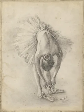 Antique Ballerina Study I