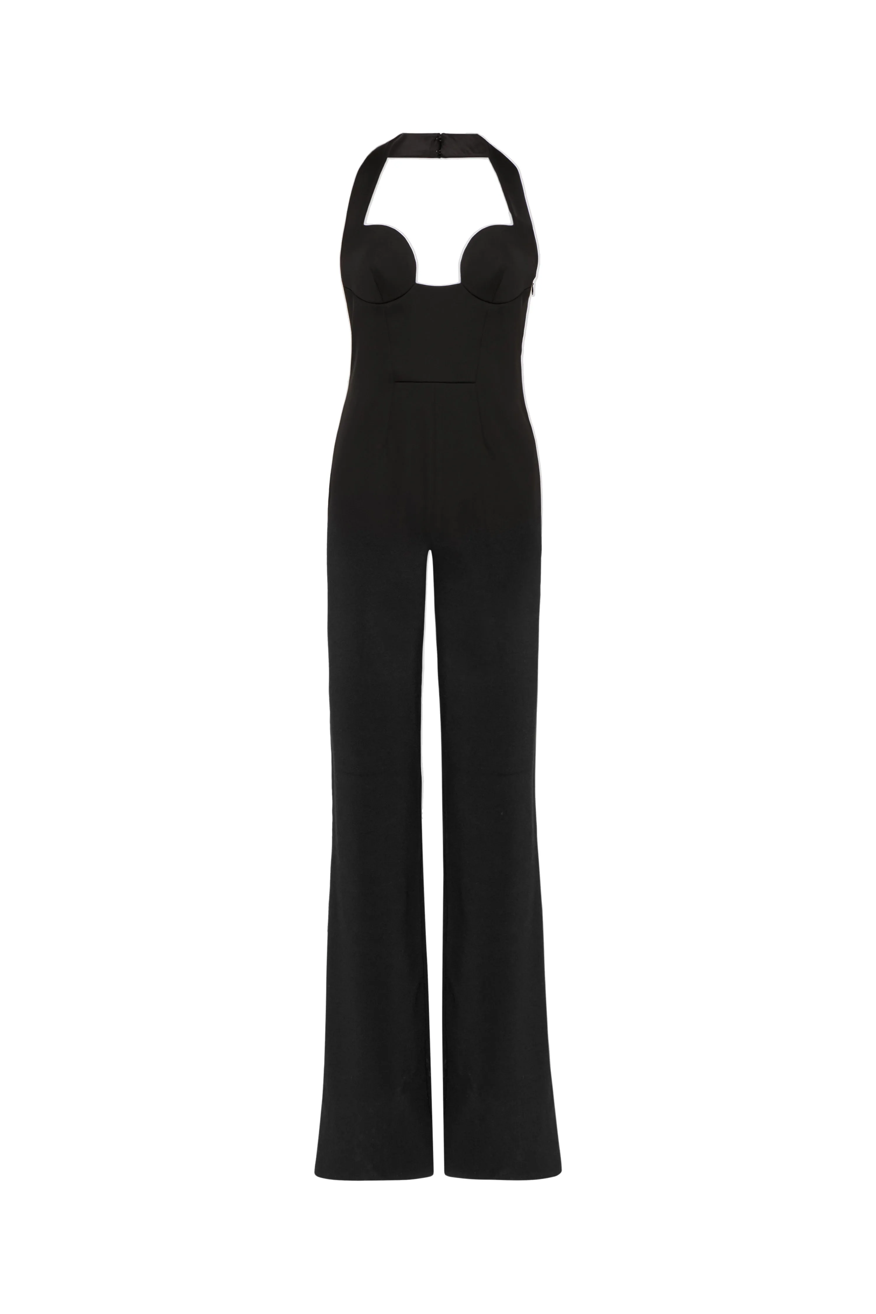 Arch Halter Jumpsuit - Black