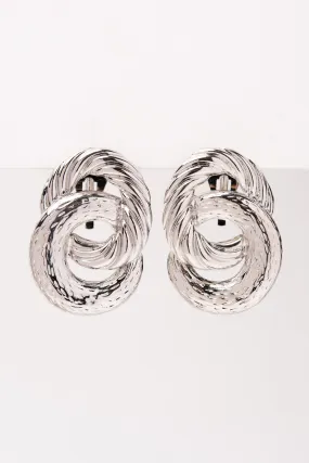 Ariella Metal Clip-On Earrings