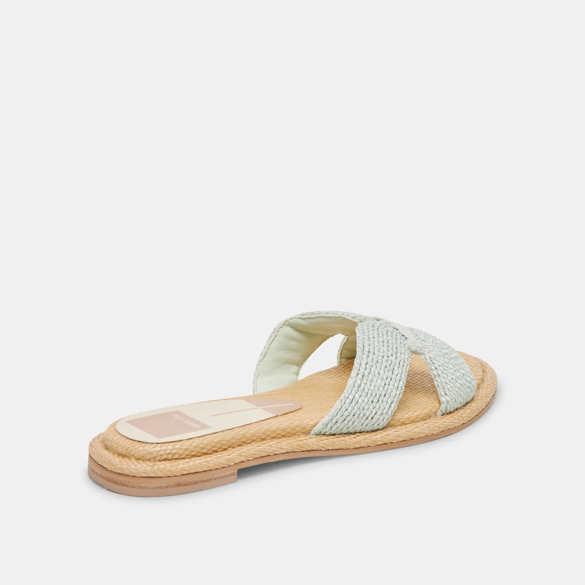 ATOMIC SANDALS MINT RAFFIA