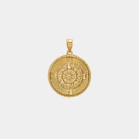 Compass Pendant - Gold