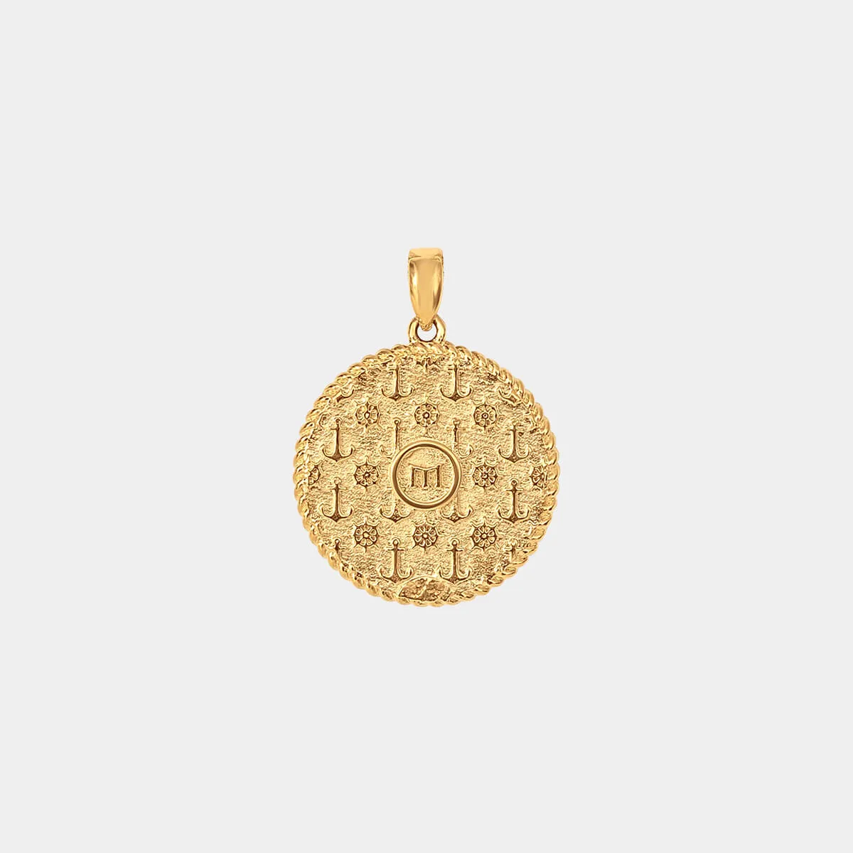 Compass Pendant - Gold