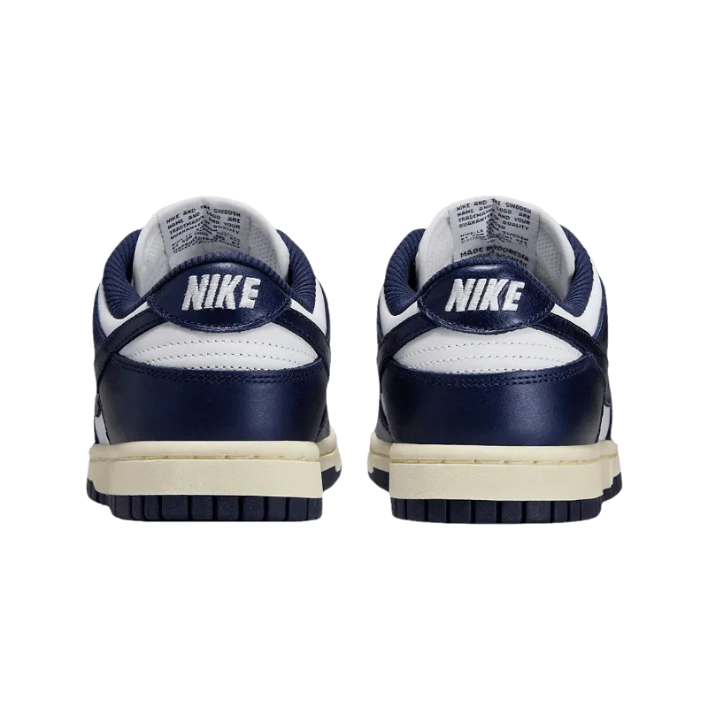 Dunk Low Midnight Navy and White