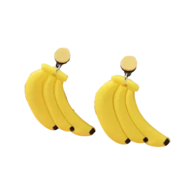 Earrings - Bunch of bananas drops