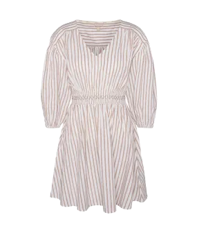 Ella Striped Mini Dress - Multi