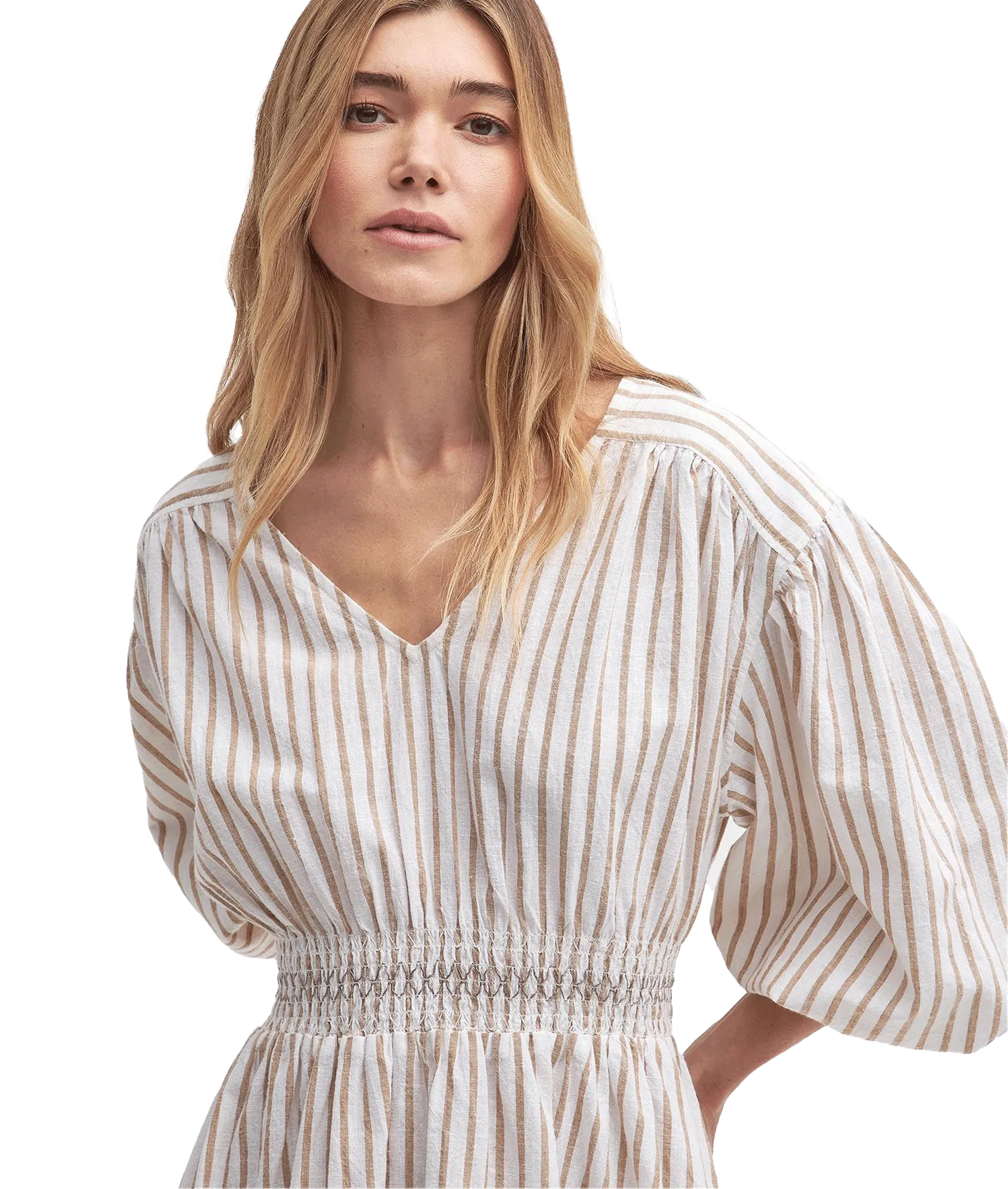 Ella Striped Mini Dress - Multi