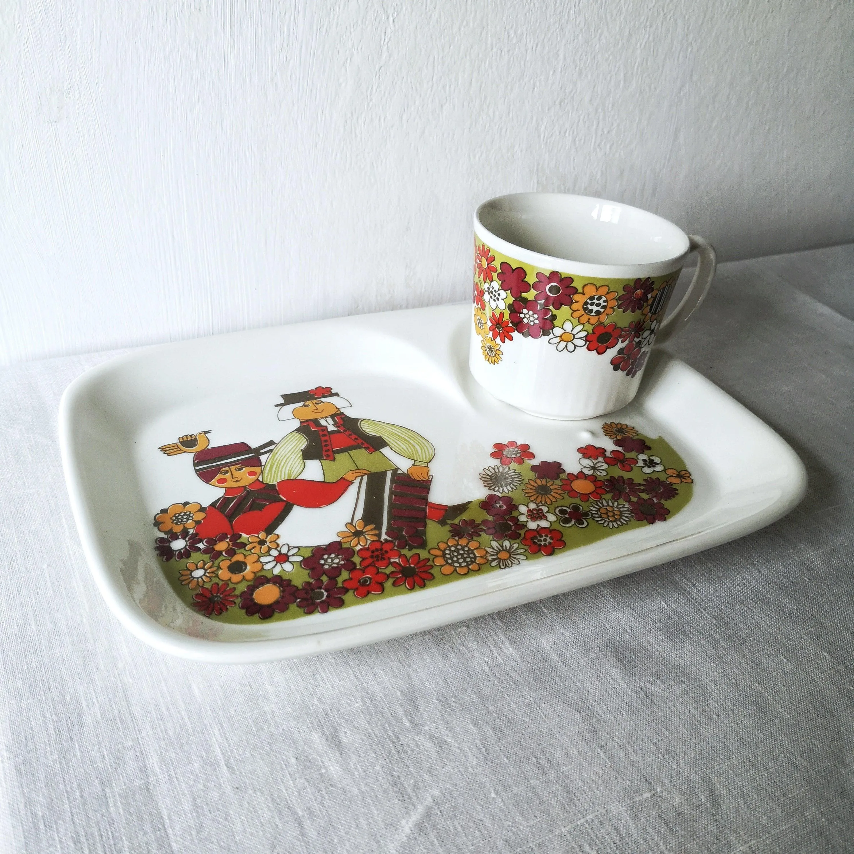 Figgjo | Vintage kids plate&mug フィッギオ ヴィンテージプレート&マグ２