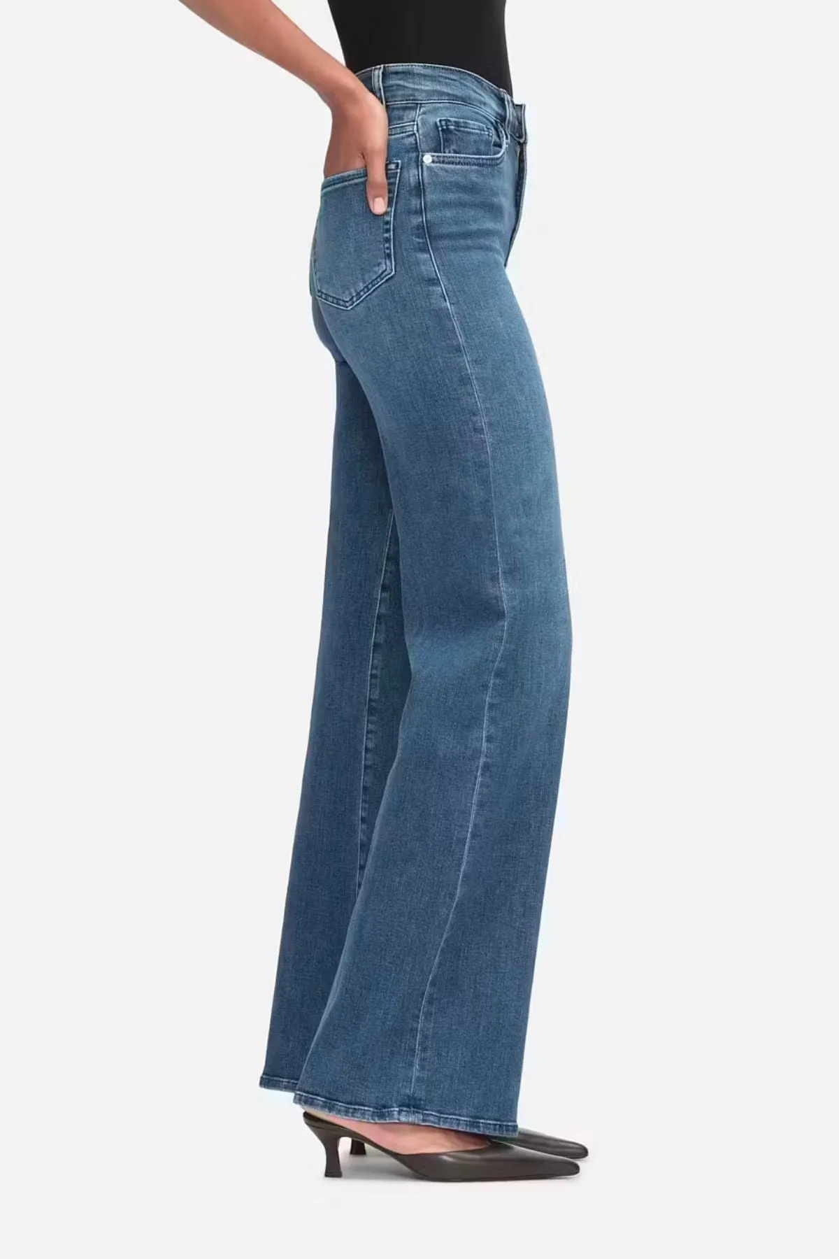 Frame Denim Le Slim Palazzo - Temple