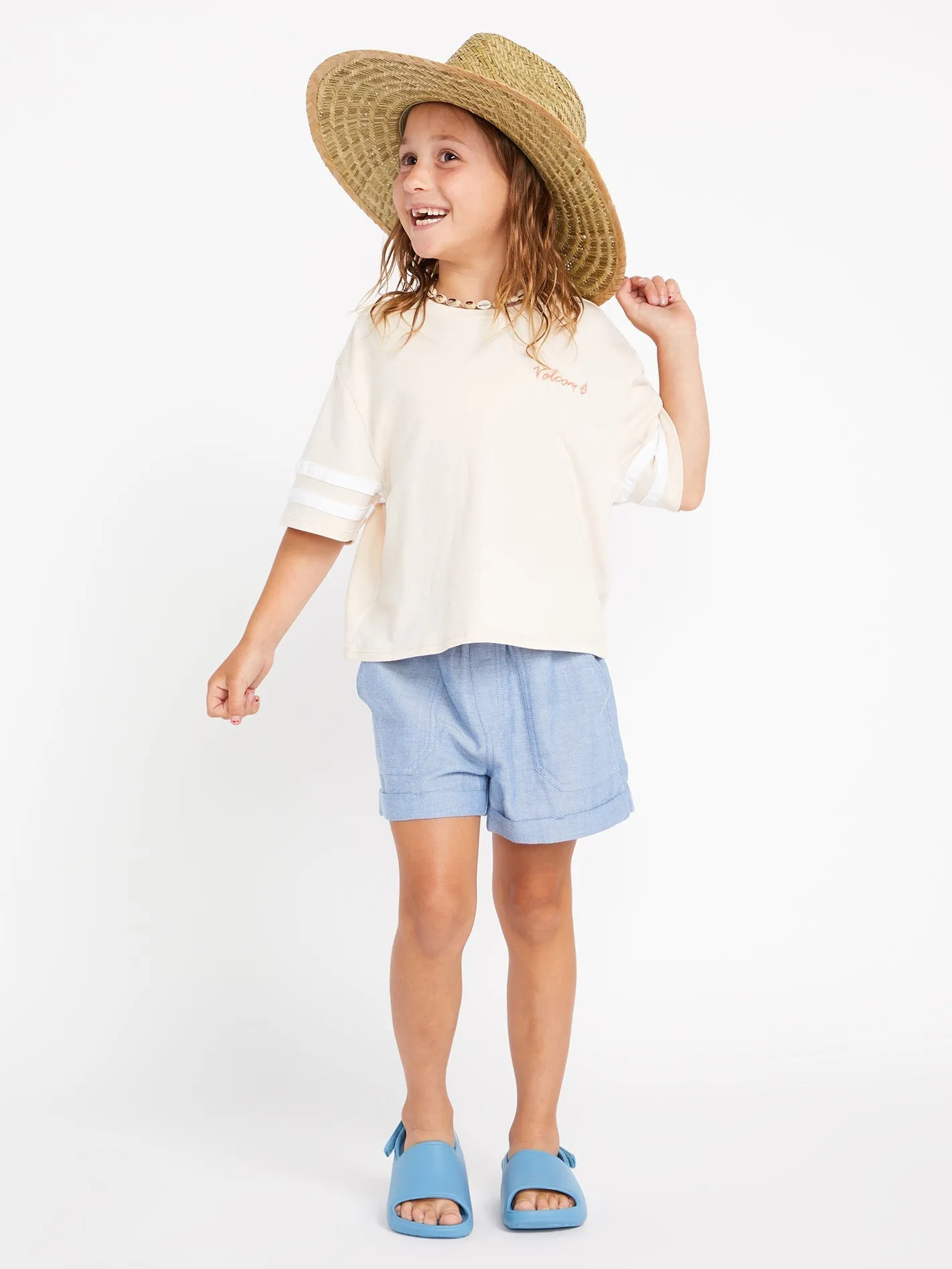 Girls Throw Lil Shade Hat - Natural