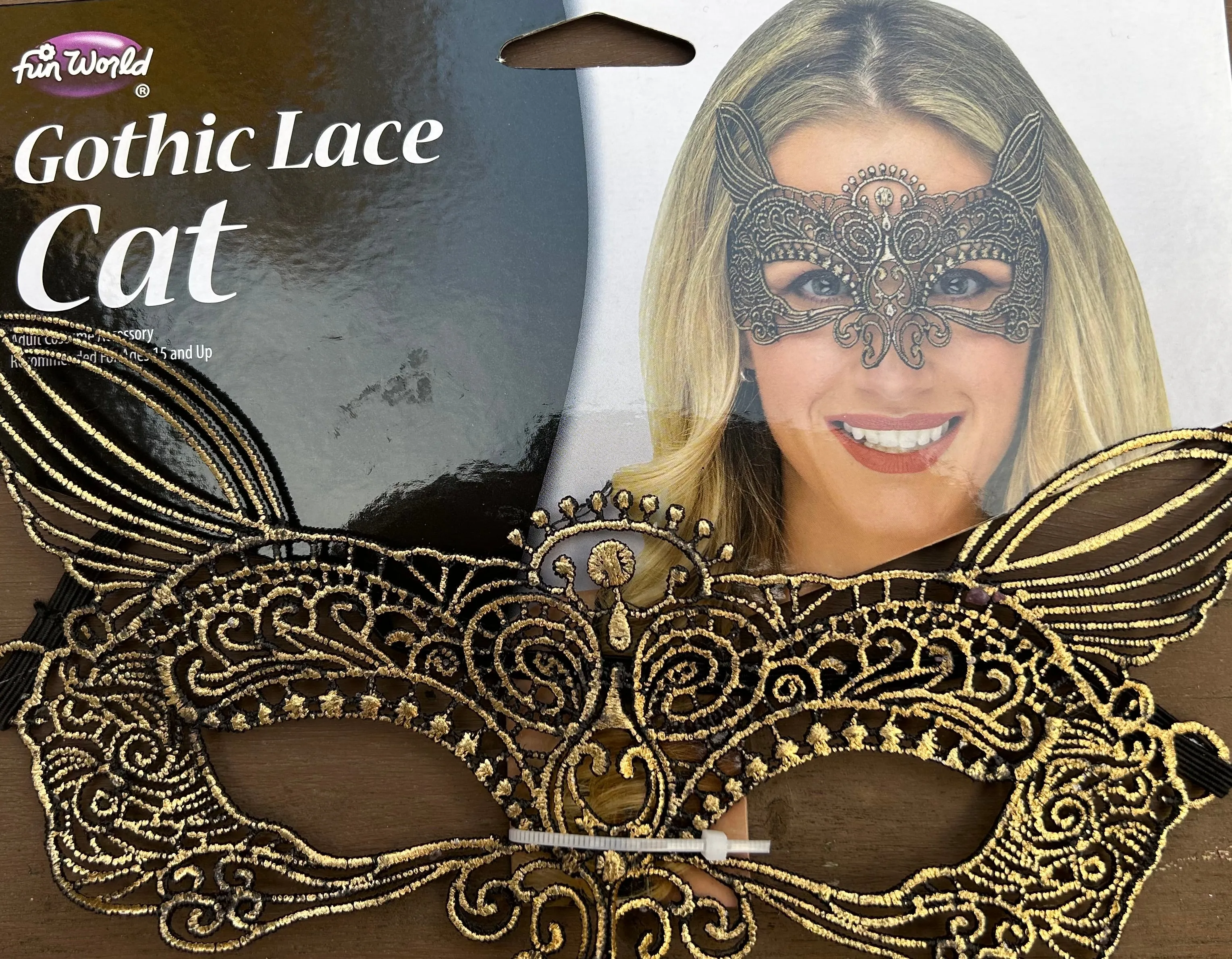 Gothic Lace Face Masks 93366