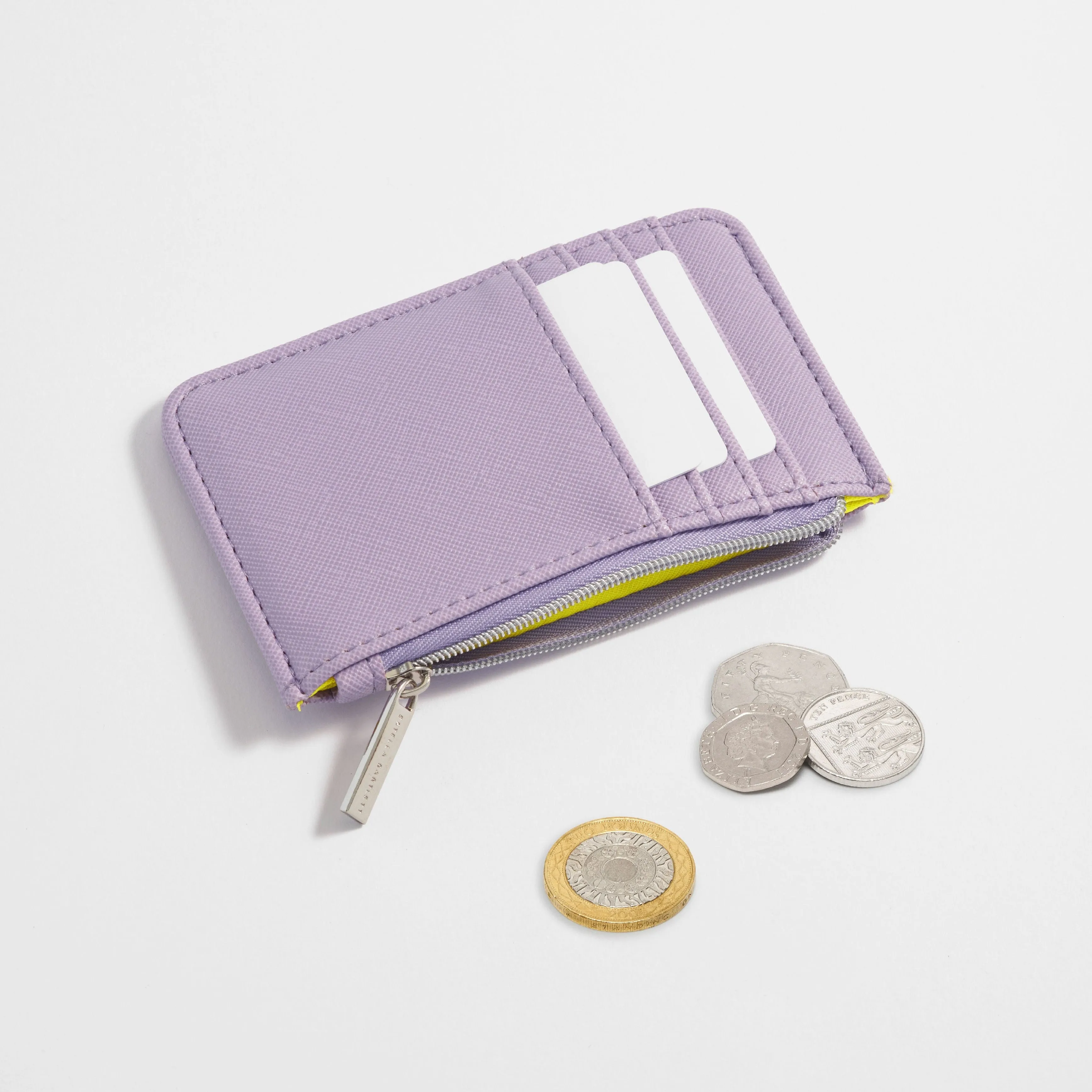 'Happy Thoughts' Card Purse | Lilac