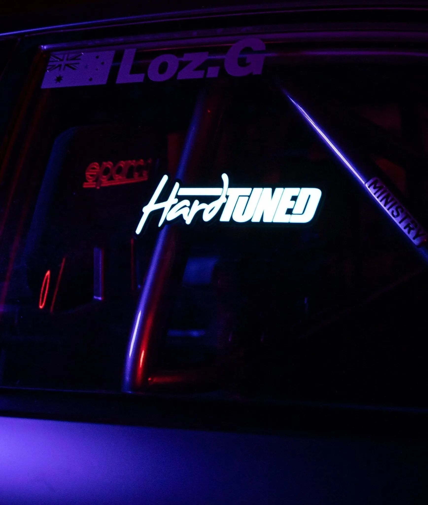 Hardtuned Electric Sticker