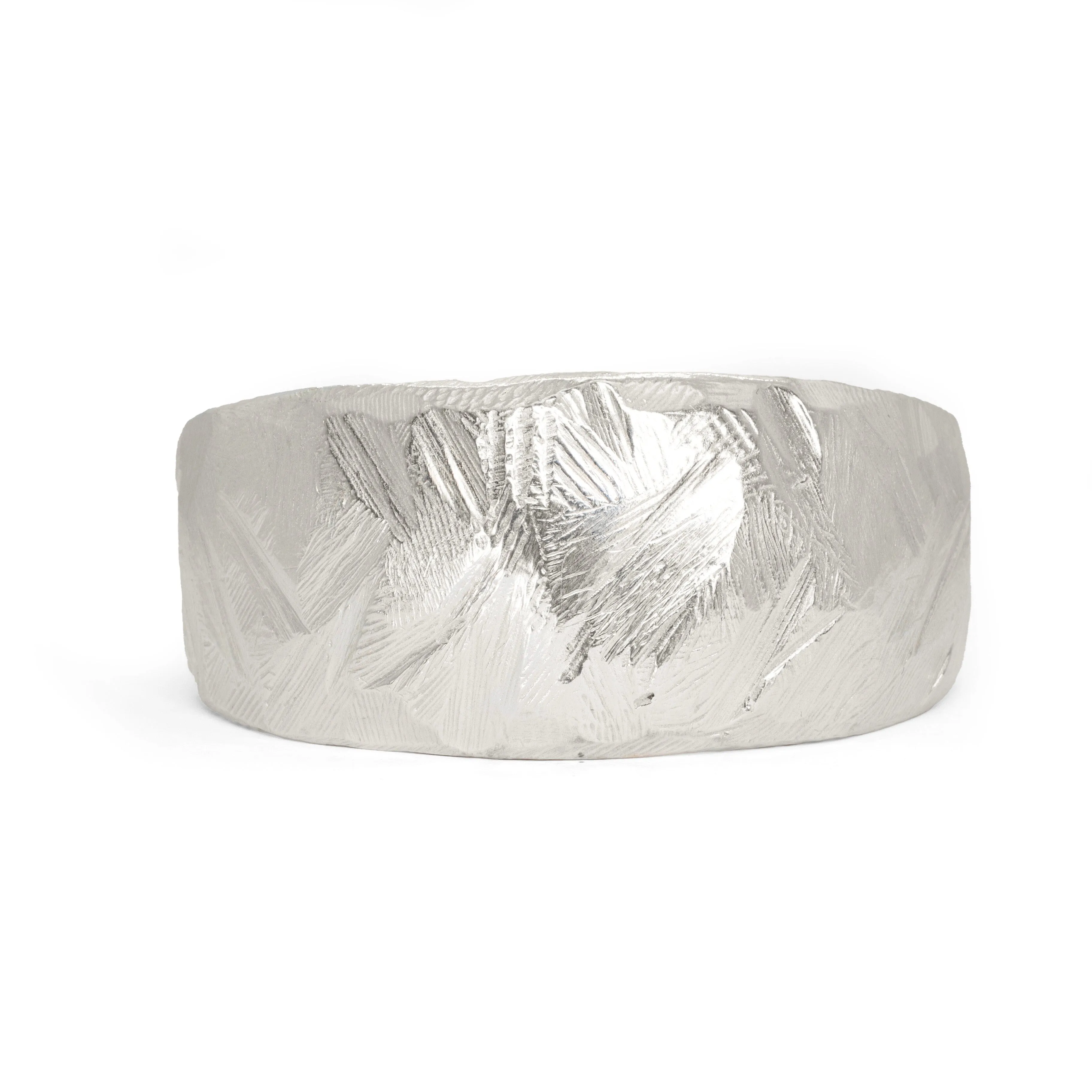 Heavy Cuff in Sterling Silver