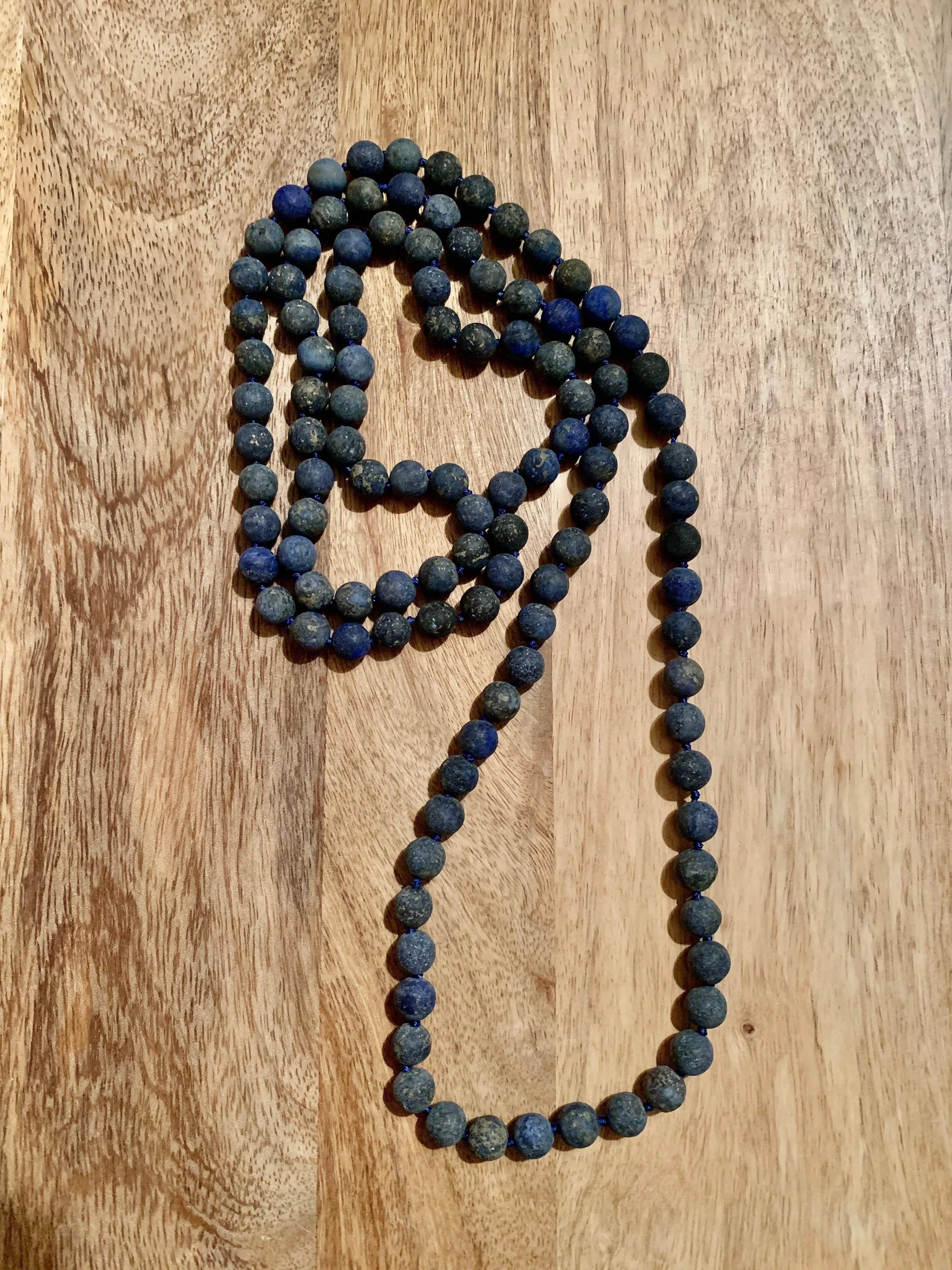 Lapis Beaded Necklace