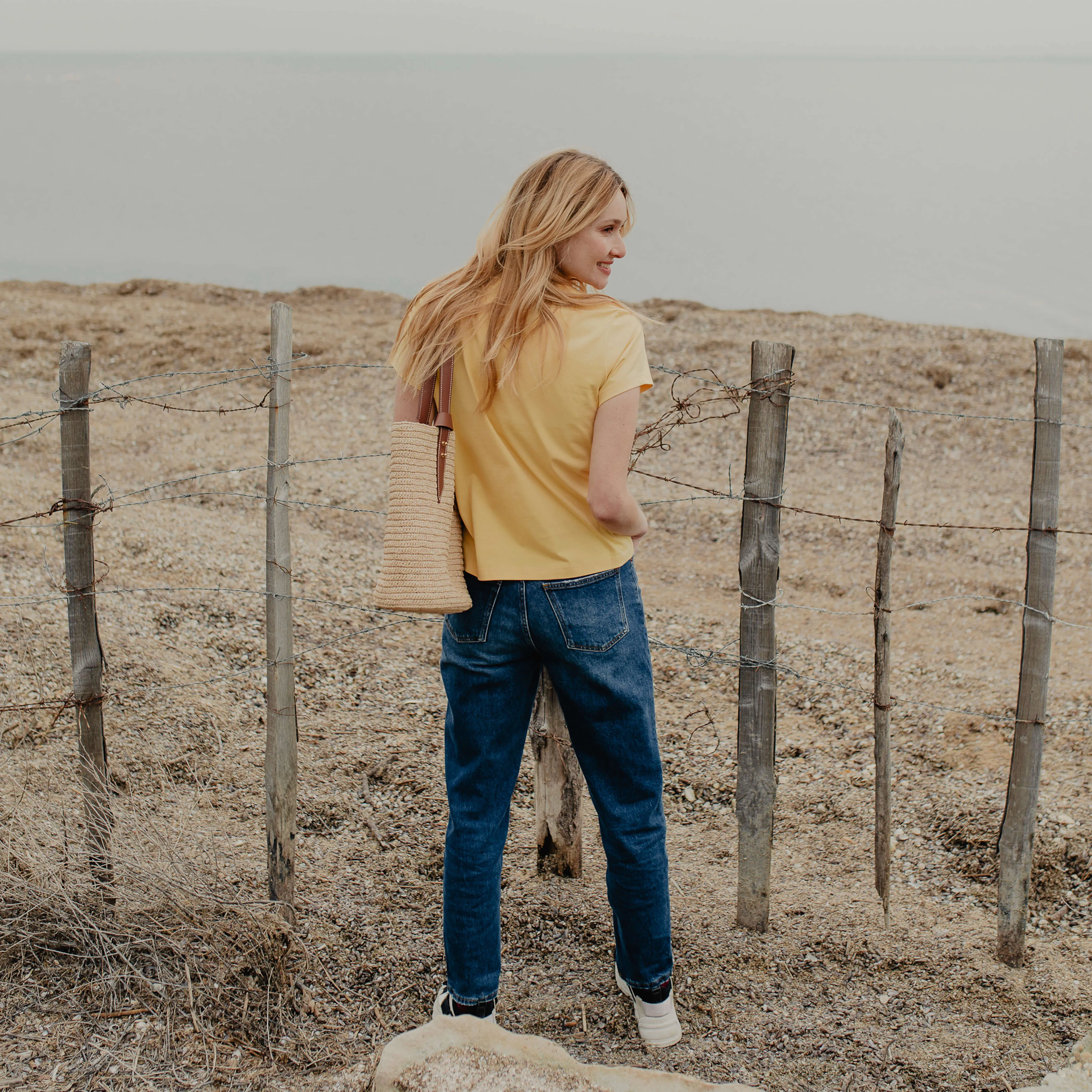 Le T-shirt Coton Supima Femme - Version ajustée