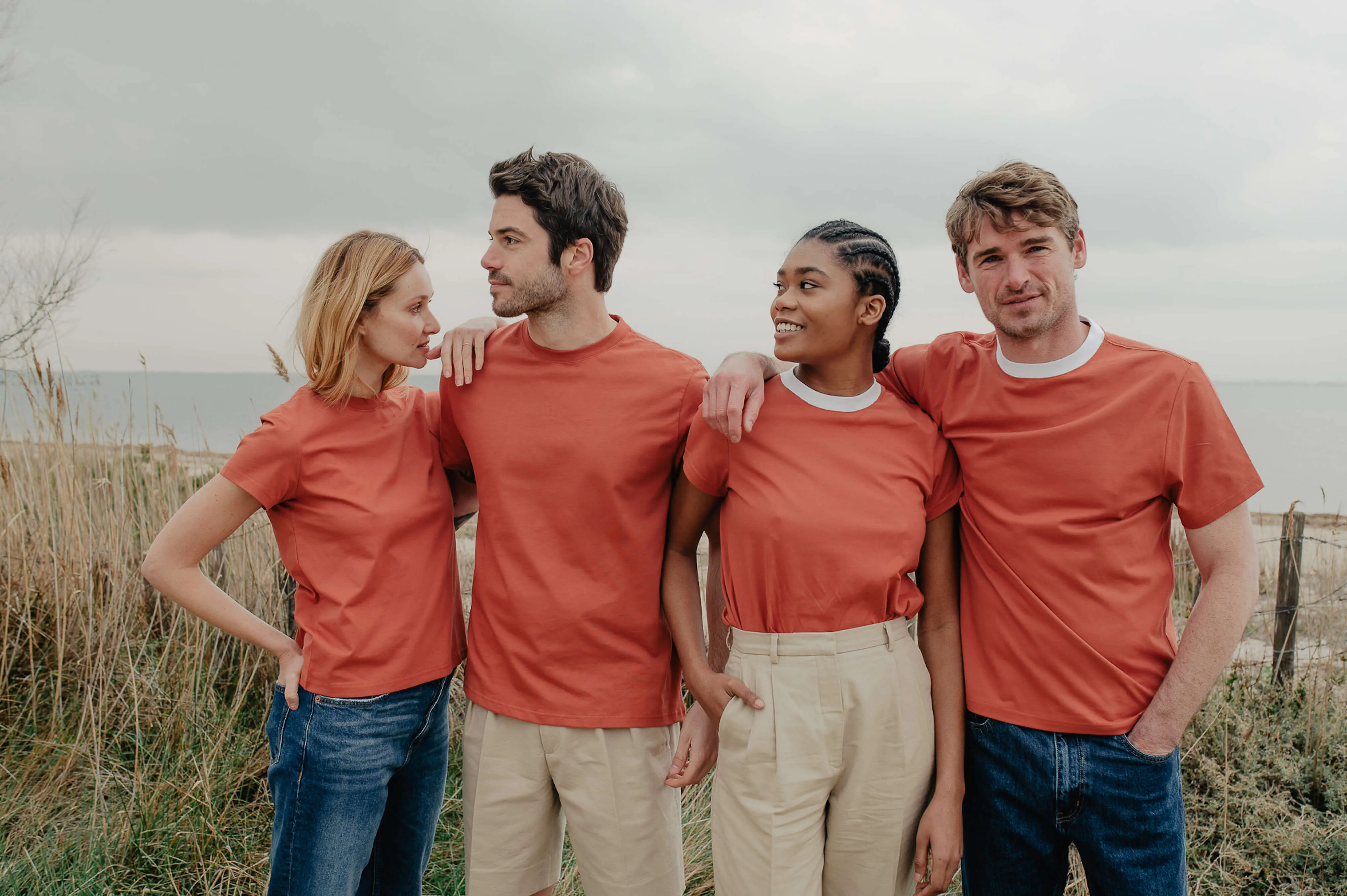 Le T-shirt Coton Supima Femme - Version ajustée