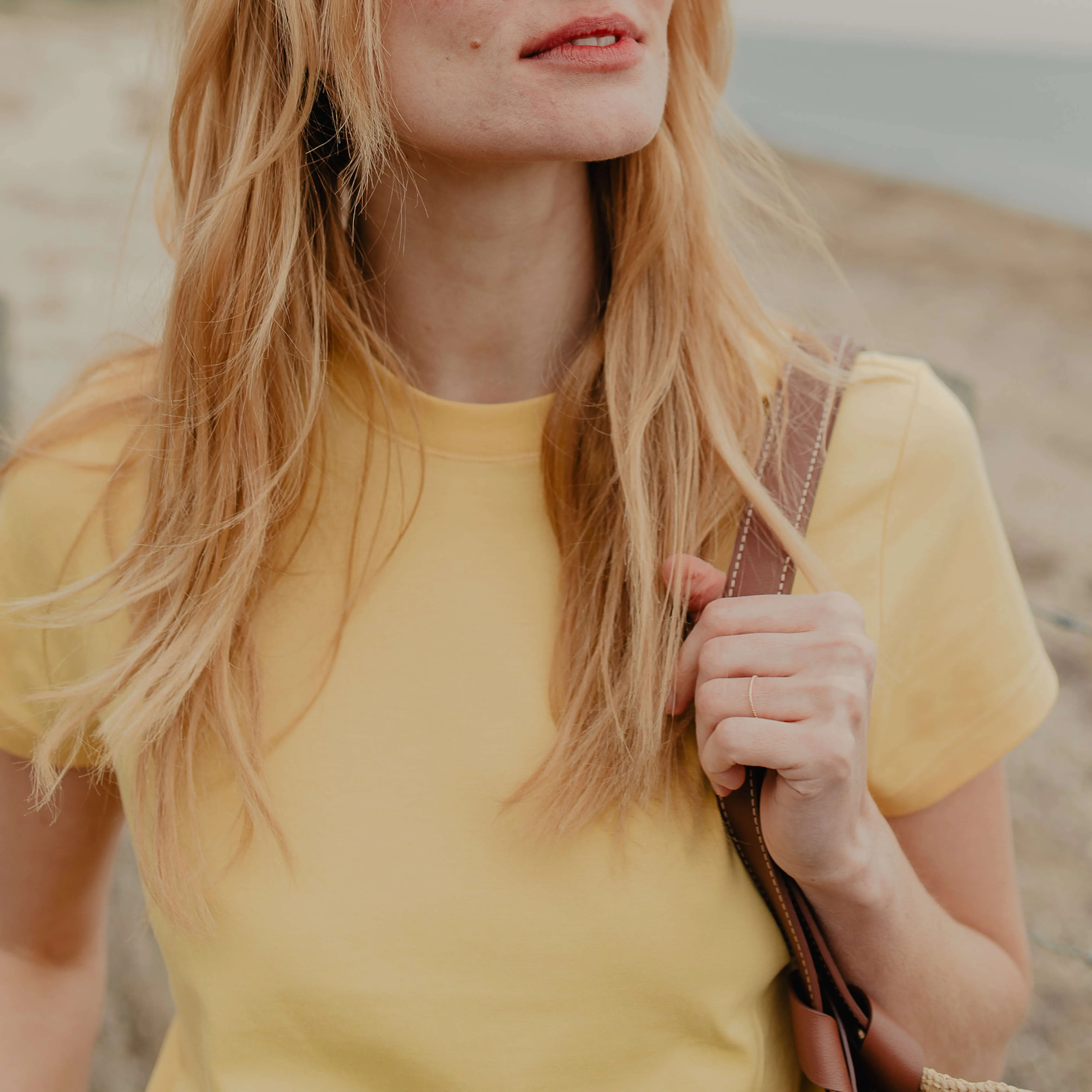 Le T-shirt Coton Supima Femme - Version ajustée