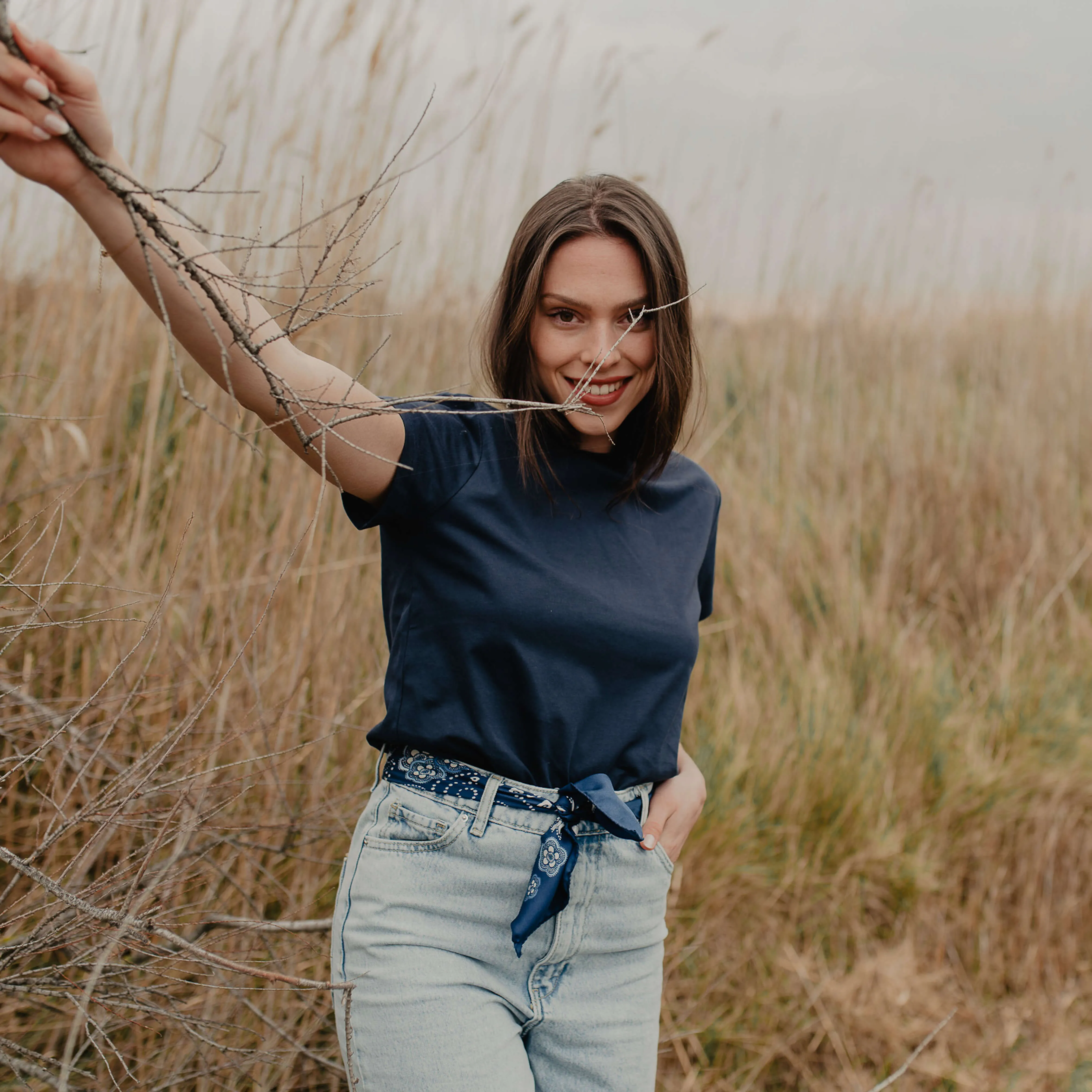 Le T-shirt Coton Supima Femme - Version ajustée