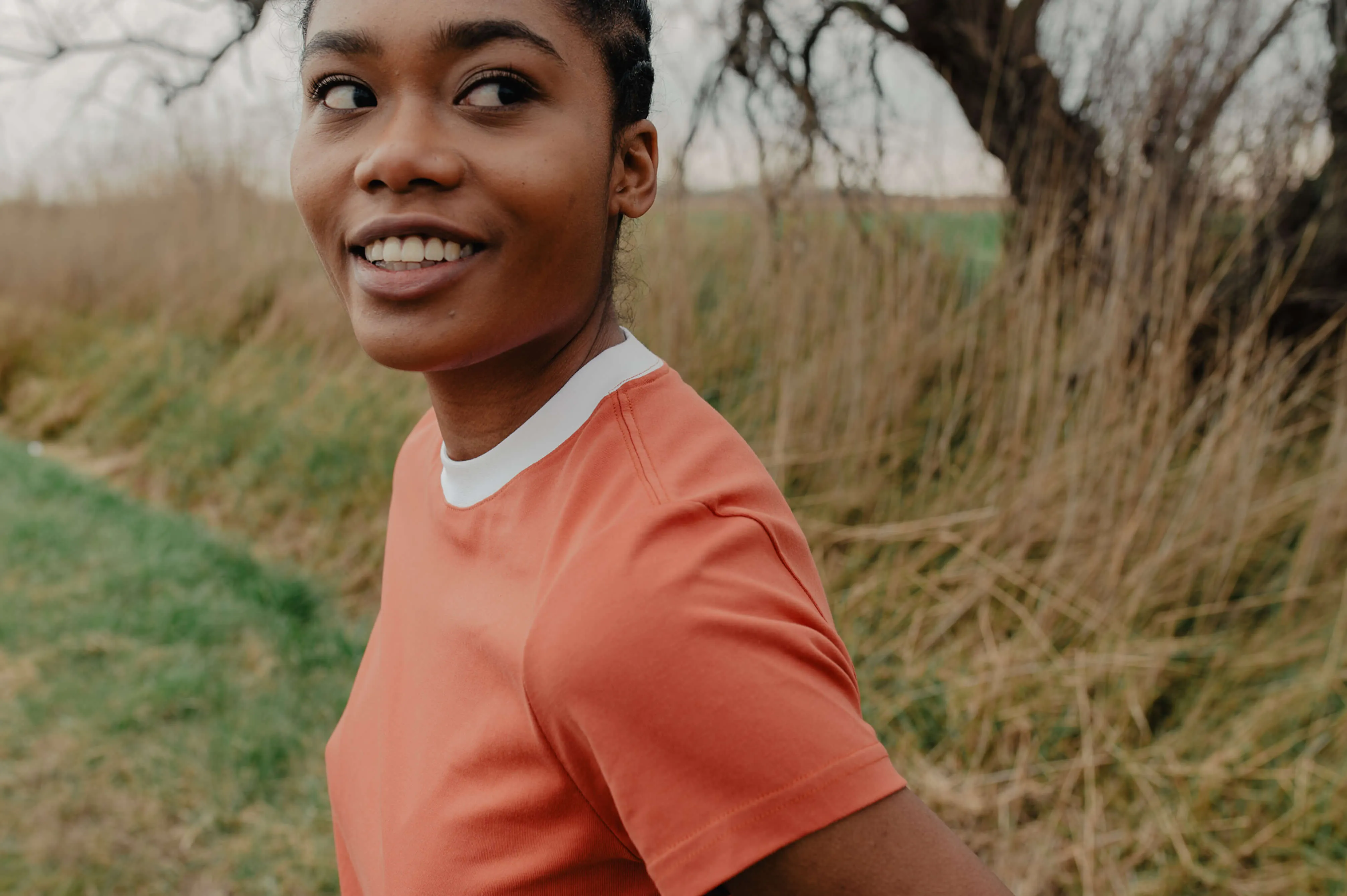 Le T-shirt Coton Supima Femme - Version ajustée