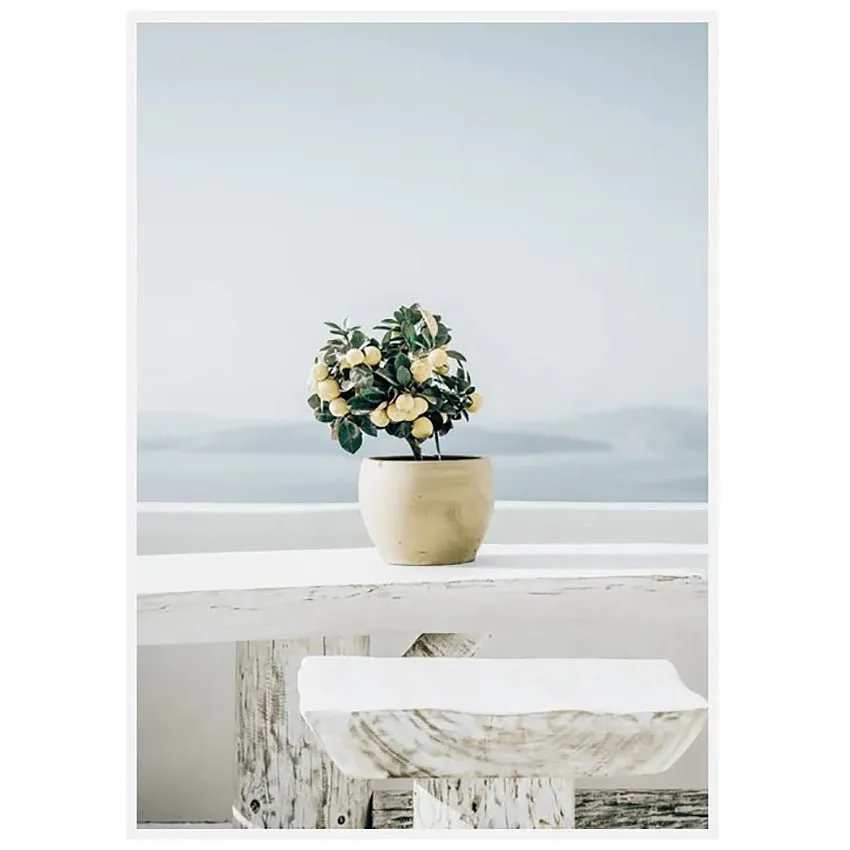 Lemon Breeze Coastal Wall Art