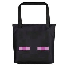 Minecraft Enderman Eyes Premium Tote Bag