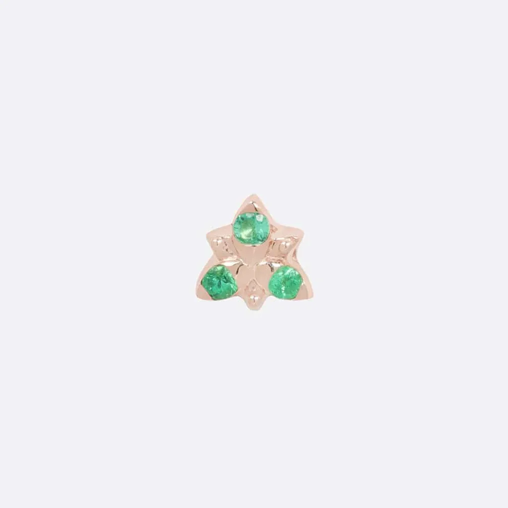 Neo - 14K ROSE - Emerald