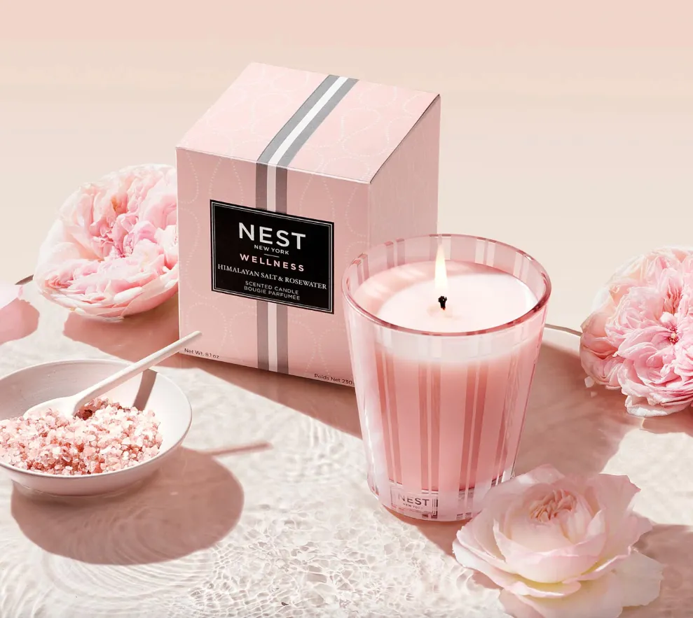 NEST Himalayan Salt & Rosewater Candle