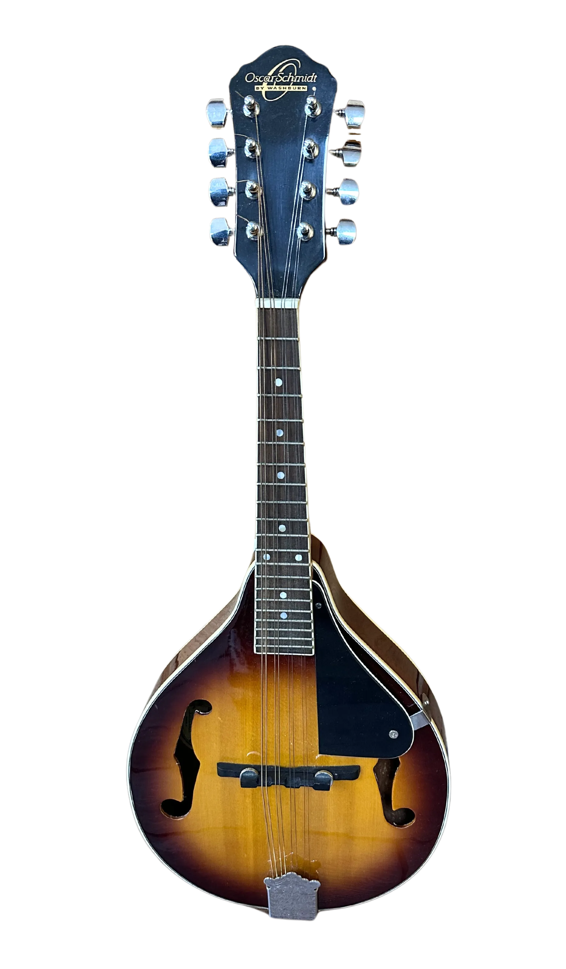 Oscar Schmidt OM10 A-Style Spruce Top Mandolin - Tobacco Sunburst W/ Hard Case