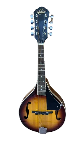 Oscar Schmidt OM10 A-Style Spruce Top Mandolin - Tobacco Sunburst W/ Hard Case