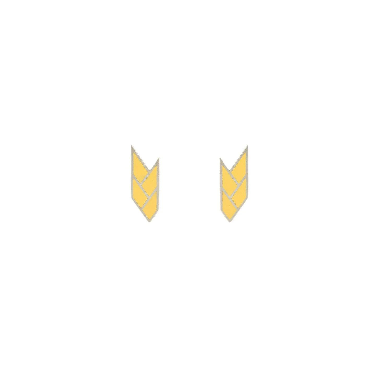 OSIRIS STUDS SUN — Sterling Silver