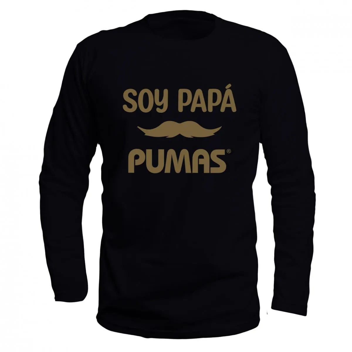 Playera Hombre Pumas Soy Papá Manga Larga