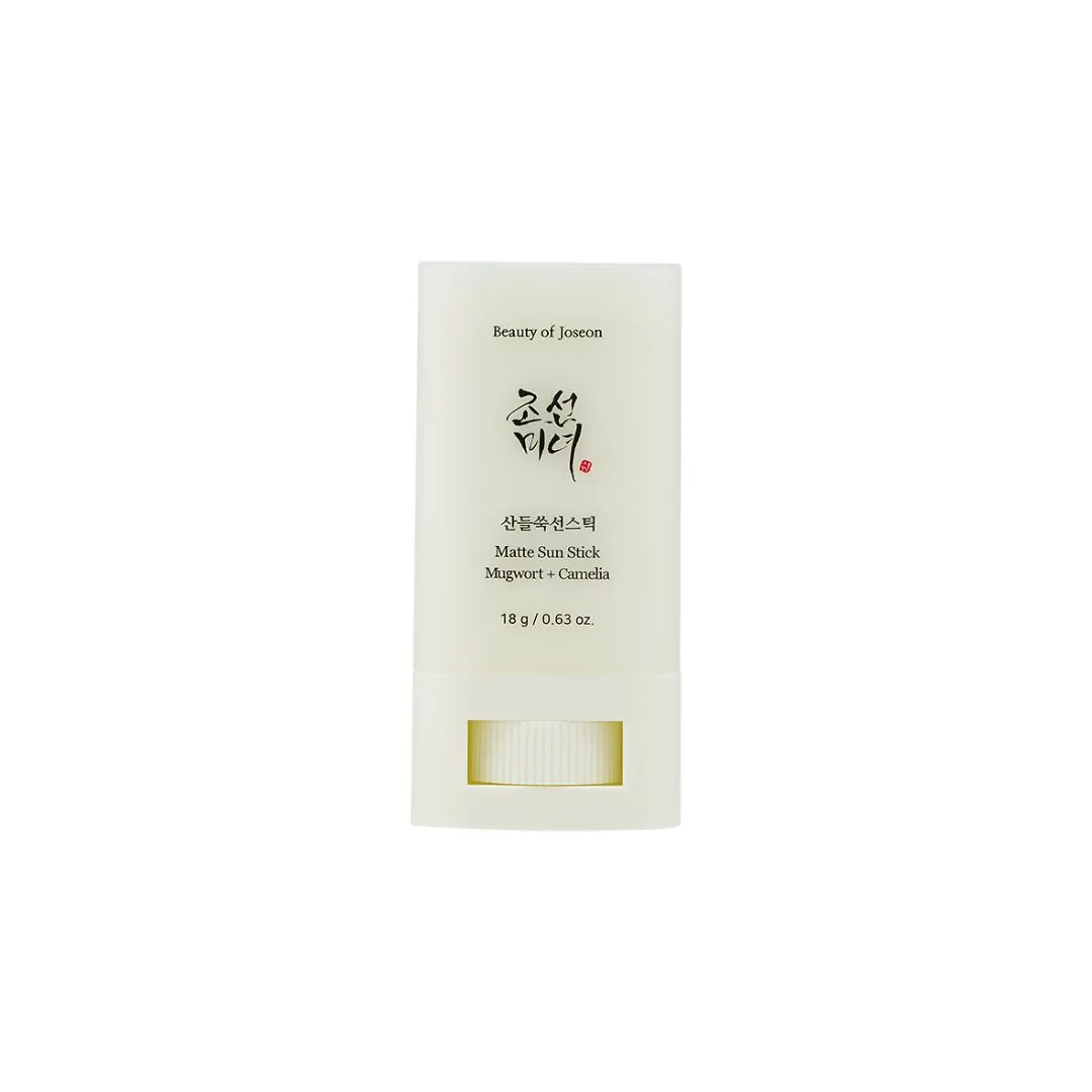 Protección Solar Beauty Of Joseon Matte sun stick : Mugwort   Camilia 18g