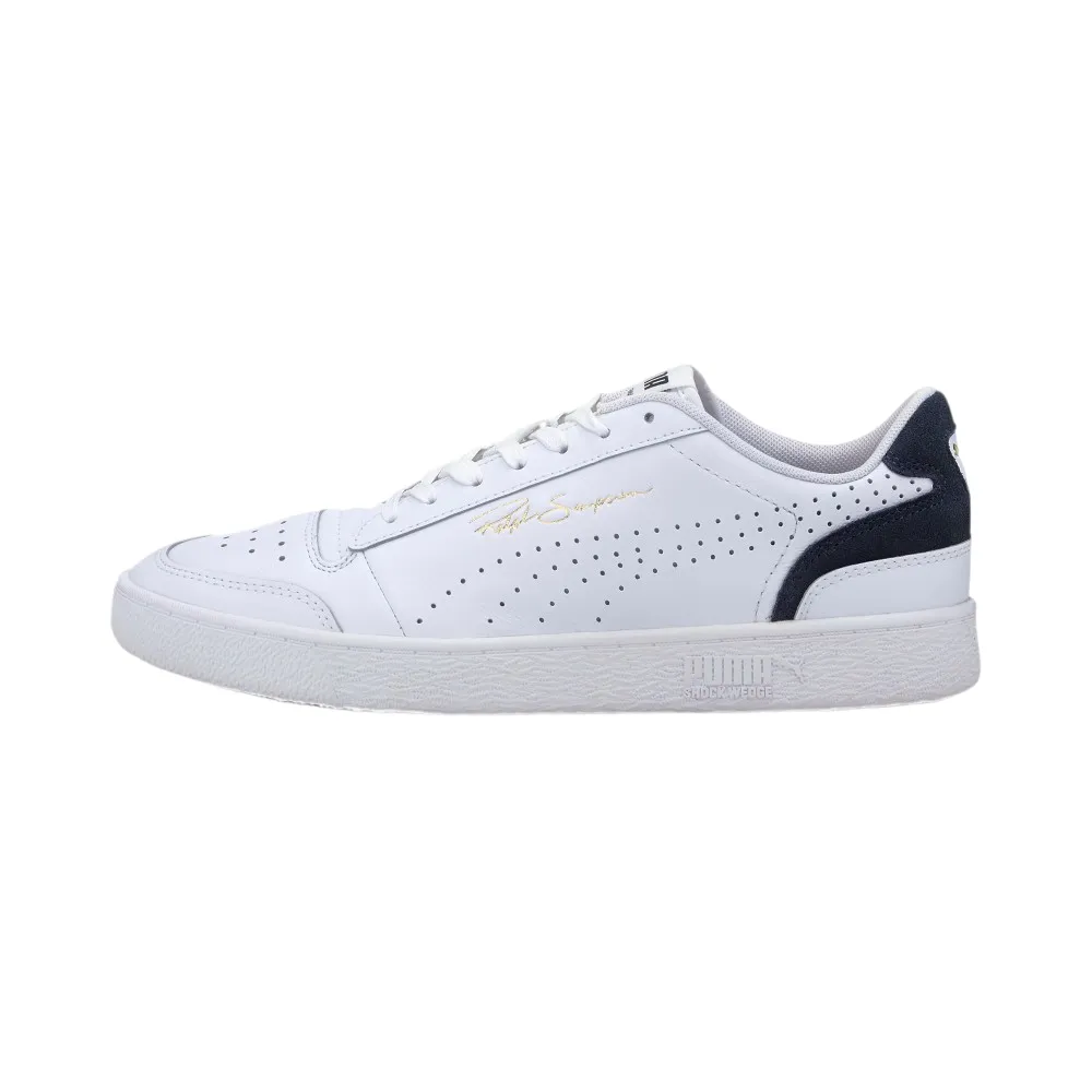 Puma men's sneakers shoe Ralph Sampson Lo Perf Colorblock 374751 05 white black