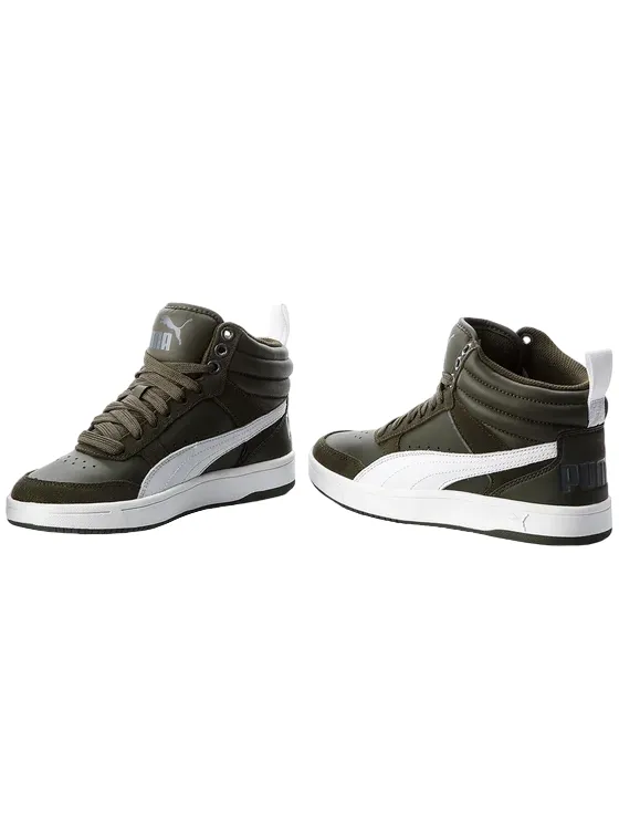 Puma Rebound Street V2 men's sneakers shoe 363715 09 forest green