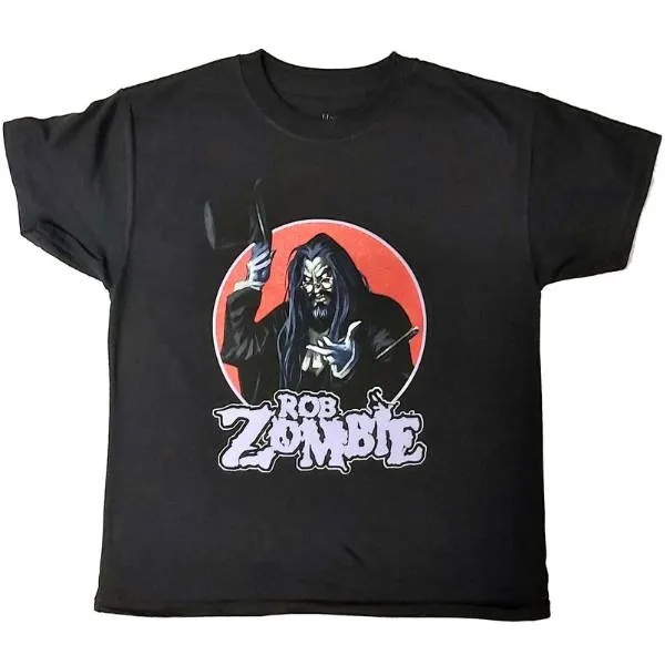 Rob Zombie Kids T-Shirt - Rob Zombie Magician