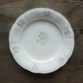 Rrstrand | Vintage plate ロールストランド Blomster ヴィンテージ平皿1