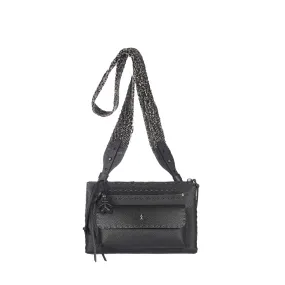 Sara Pocket S Spiga Muflone Black