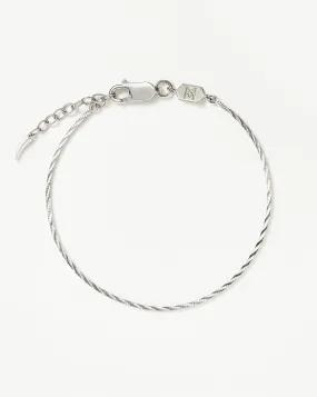 Savi Asymmetric Square Snake Chain Bracelet